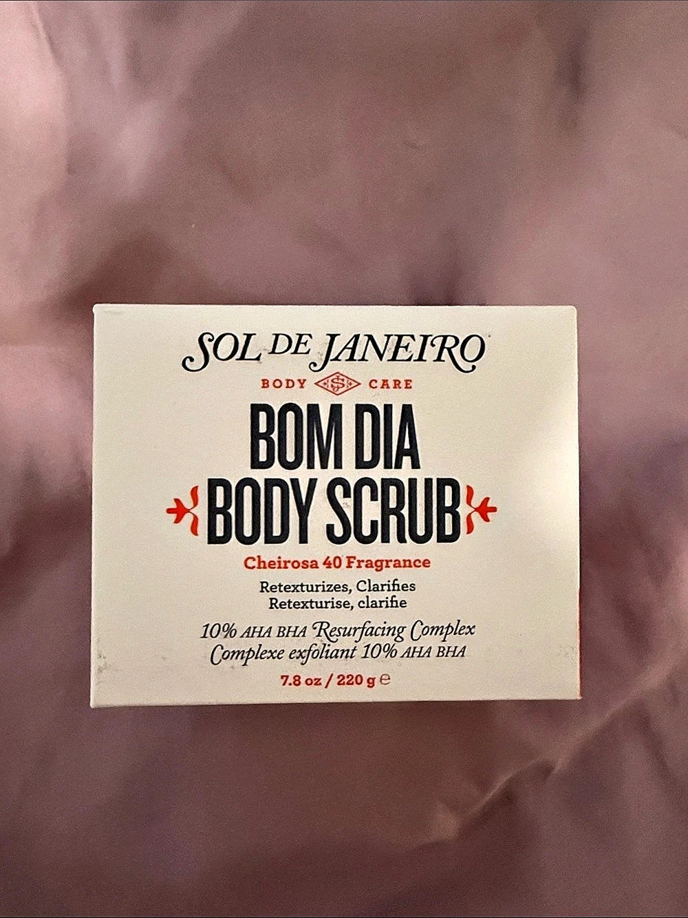 Sol de Janeiro Bom Dia Body Scrub Body Scrub 7.8 oz NWT